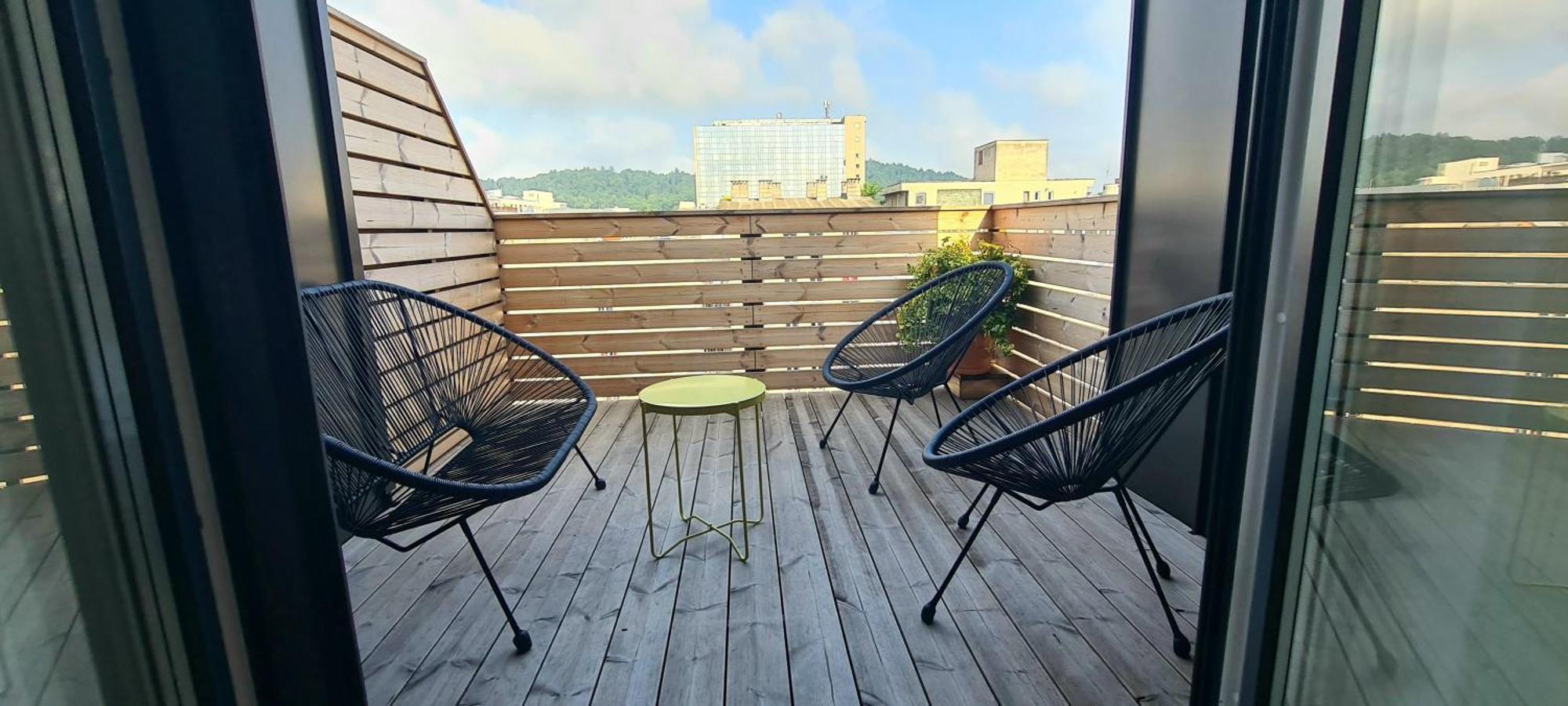 Apartmán Little Plaza Duplex Lublaň Exteriér fotografie