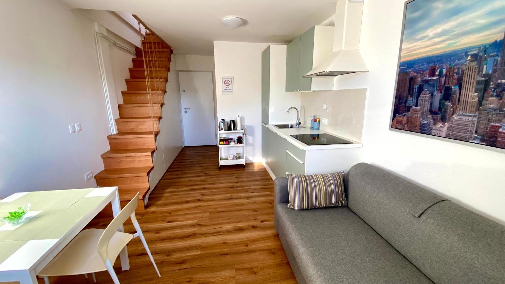 Apartmán Little Plaza Duplex Lublaň Exteriér fotografie