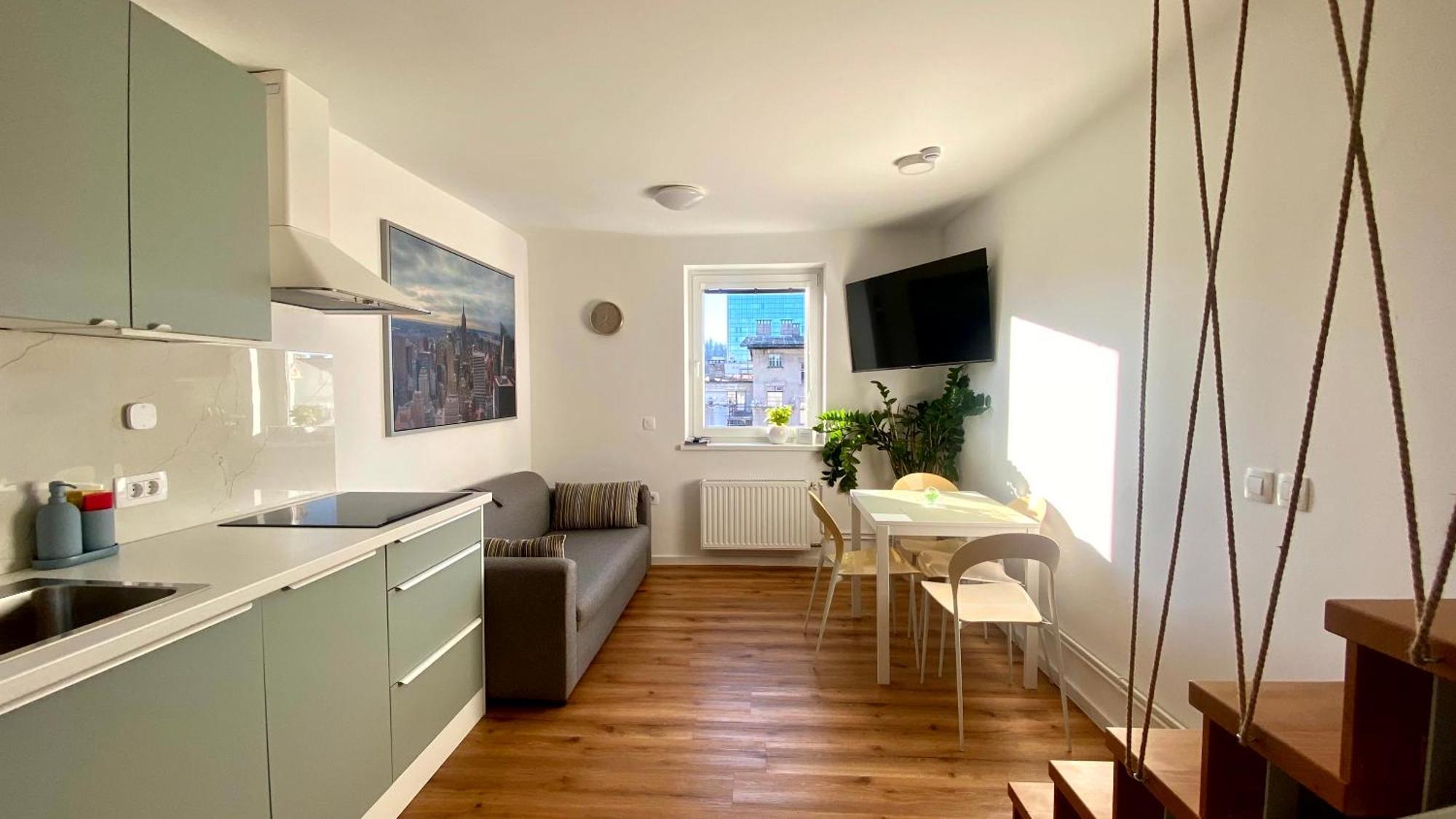 Apartmán Little Plaza Duplex Lublaň Exteriér fotografie